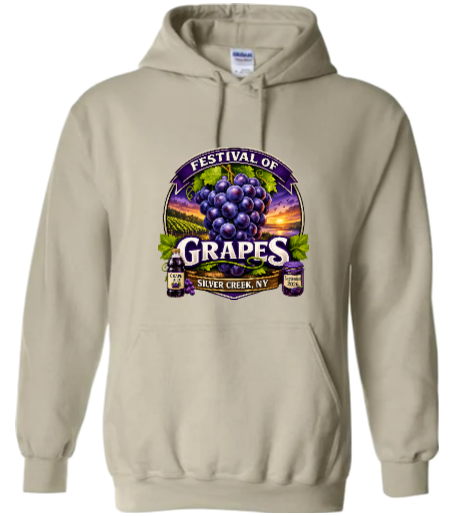 Festival Hoodie w/ Juice bottle design