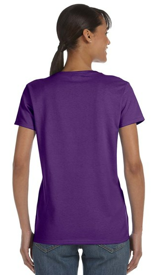 Festival of Grapes Ladies Purple Tee