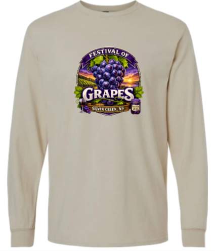 Unisex Sand Long Sleeve Festival Tee