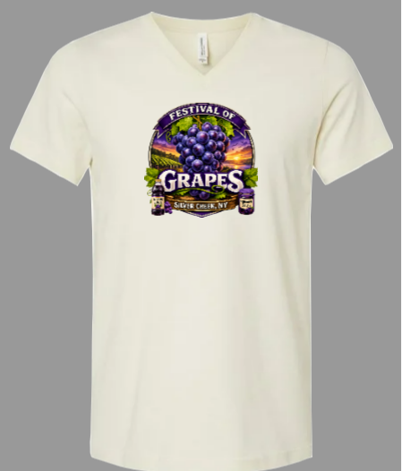 Unisex V-Neck White