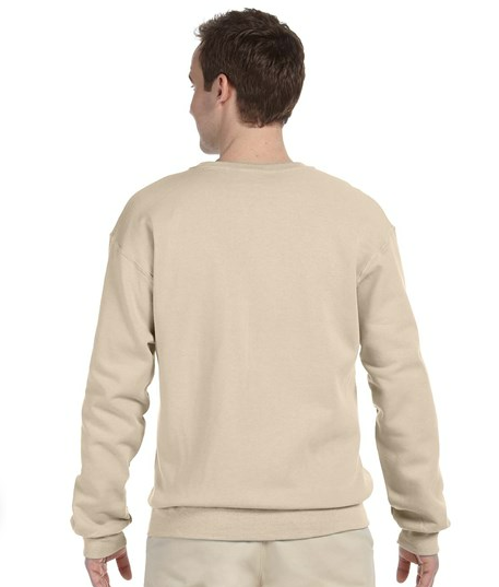 Festival Crewneck Sweatshirt with Wine Glass design